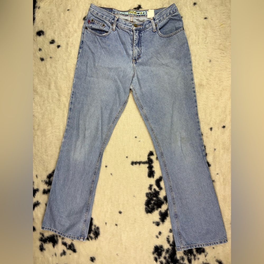 Mudd Women’s Vintage High Rise Light Wash Jeans Size 30